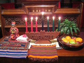 Kwanzaa table, 2008