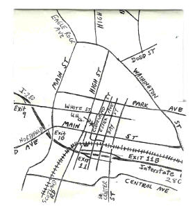 larger scale map